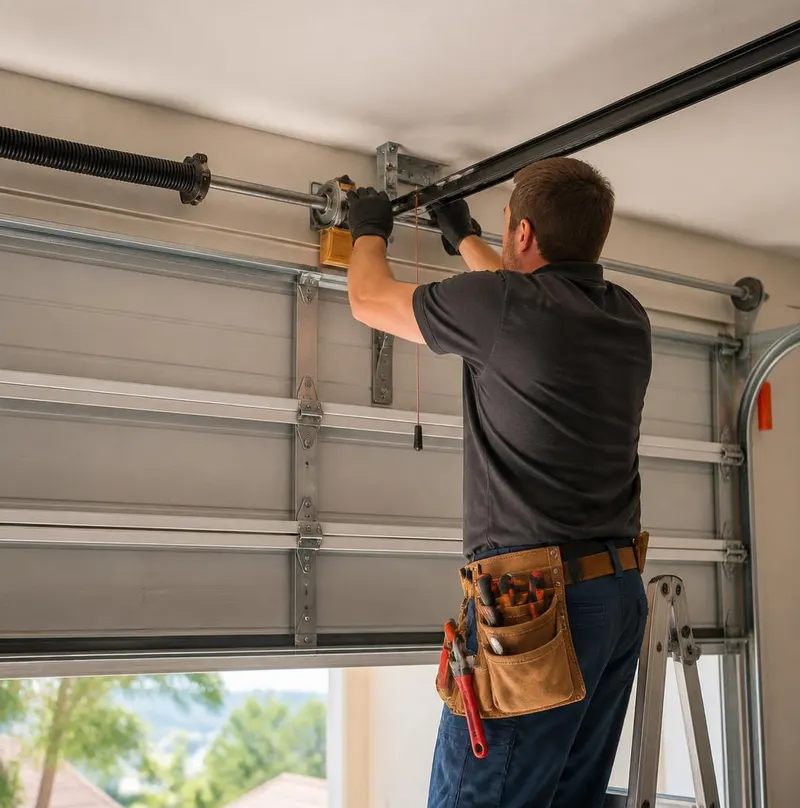 Garage Door Opener Installation in Malone