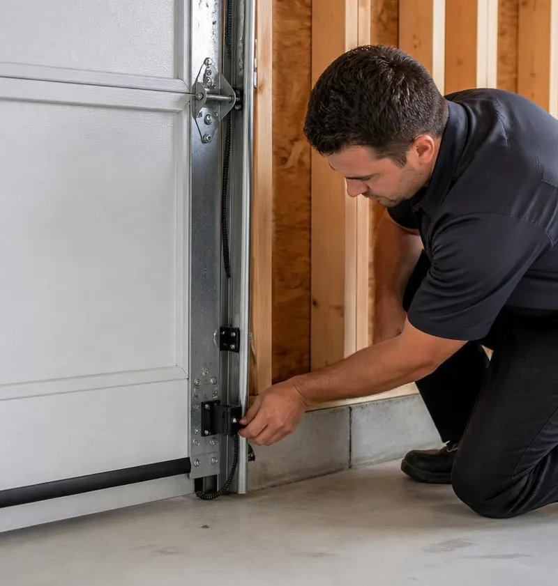 Off Track Door Repair in Malone